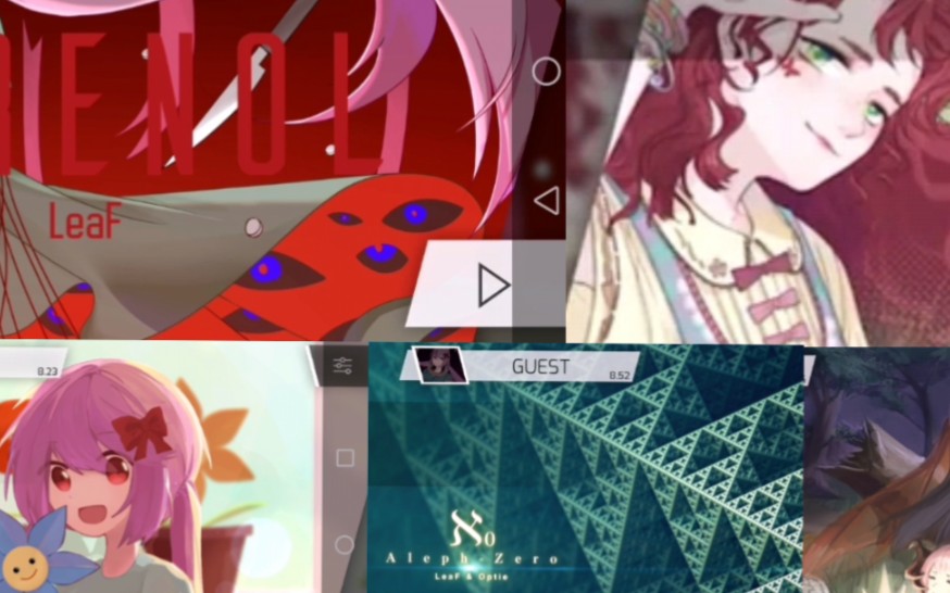 leaf所有在屁股肉里的曲子所有谱子一览新版无旧谱狂喜兰舞at为转载