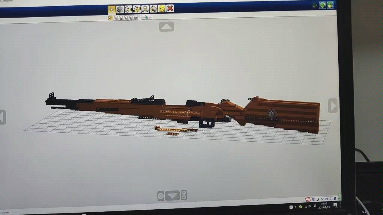 把玩初体验kevin的乐高kar98k毛瑟步枪吃鸡