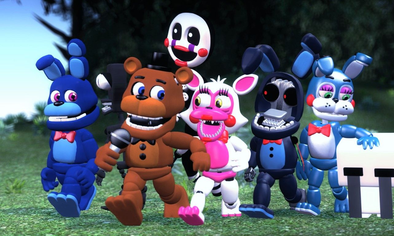 [图]【Fnaf World当世界碰撞】第二期，角色大收集。