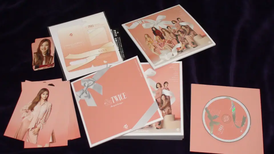 TWICE第二張日本正規專輯&TWICE -Repackage- 初回限定豪華版開箱_哔哩