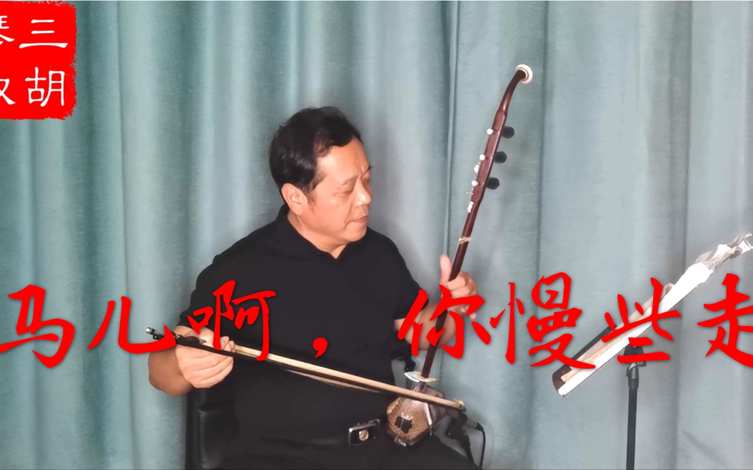 【三胡琴叔】六七十年代经典歌曲马儿啊你慢些走