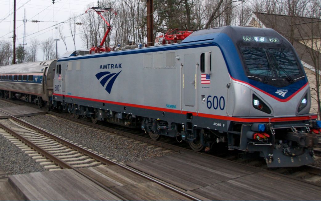 ts2017老美客运任务(acs-64机车)