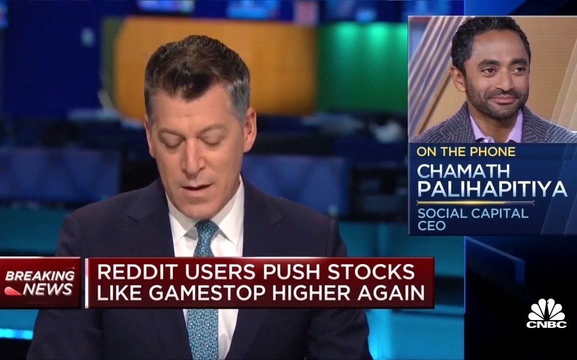 2021年1月27日chatham关于gme最近的逼空行情在cnbc上的采访