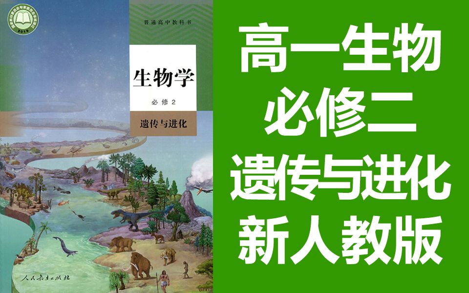 高一生物必修二 新人教版 遗传与进化 2021新版 部编版 高中生物必修2