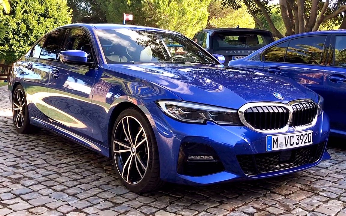 全方位实拍2019全新一代宝马bmw 330i m sport