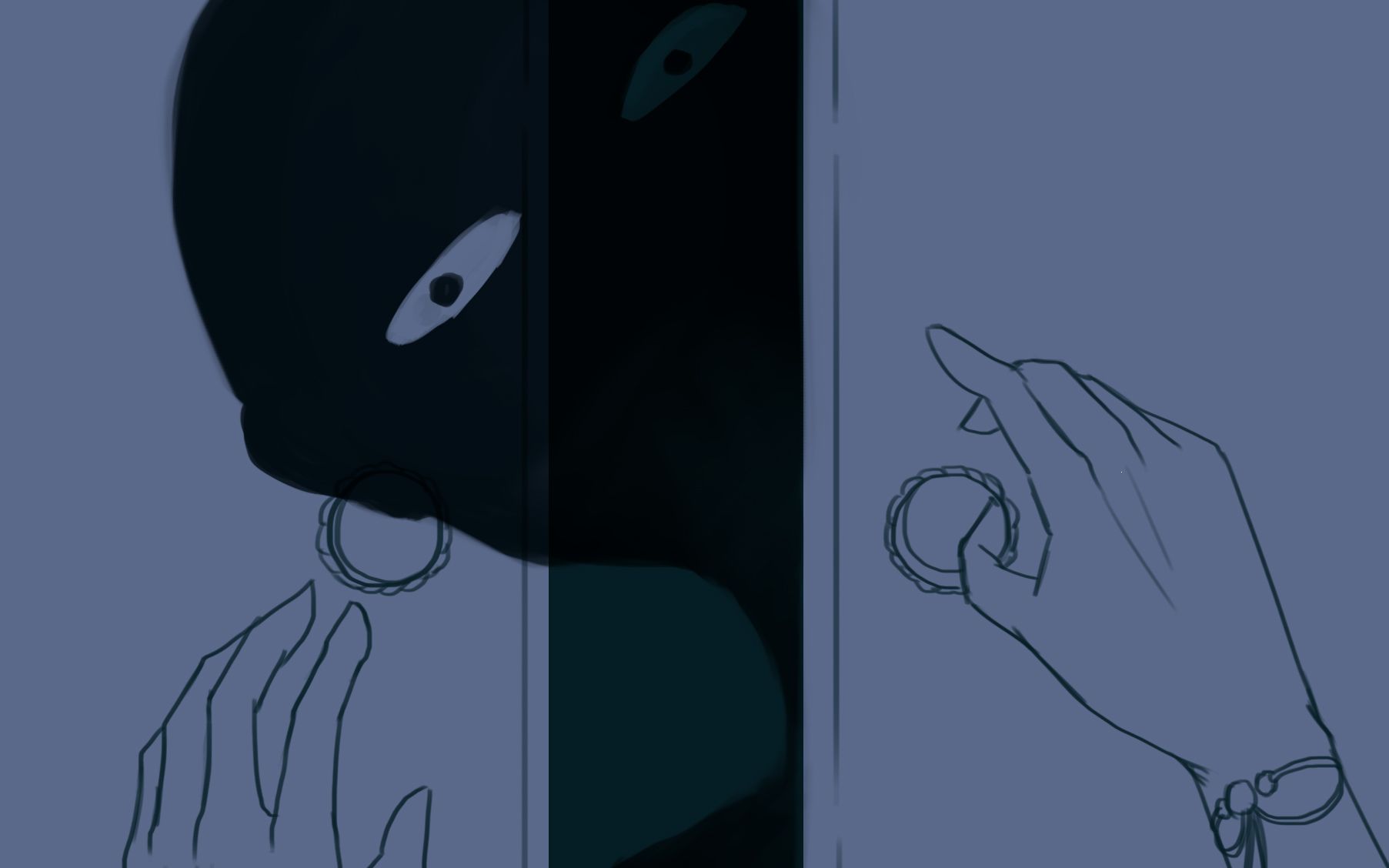 阿倩的真实灵异经历——房门的鬼影&天台白影