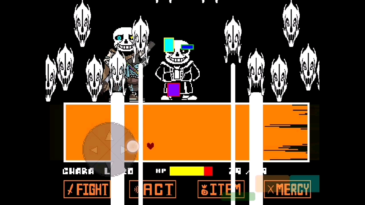 ink !sans第一阶段过.(第一次发视频)_手机游戏热门视频