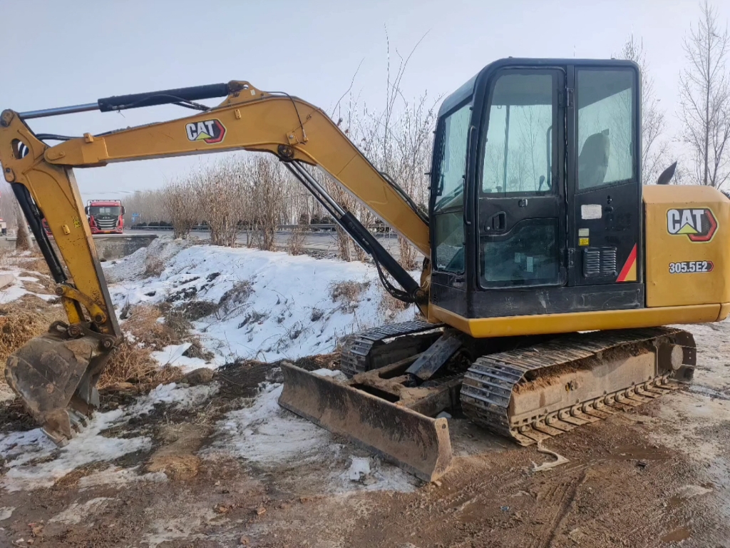 刘一手分享挖掘机,卡特305.5挖机#二手挖掘机