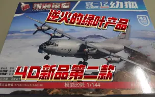 Скачать видео: 4D新品1/144比例安-12幼狐运输机