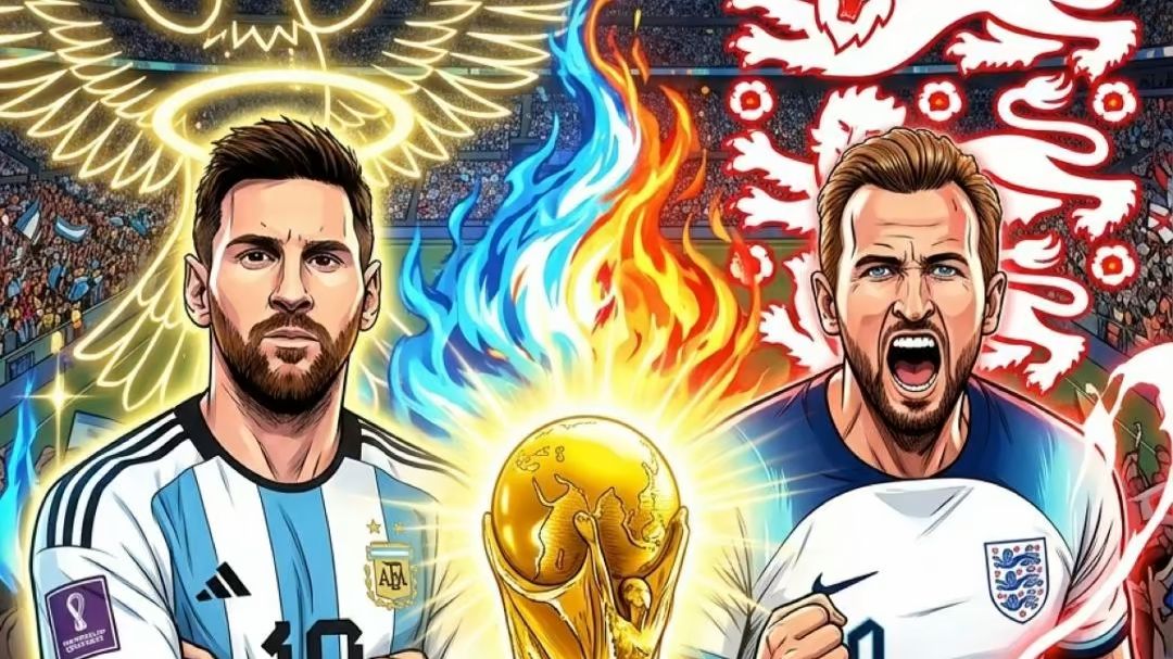 前瞻｜英阿大战：梅西封神 or 三狮加冕？⚽️🔥