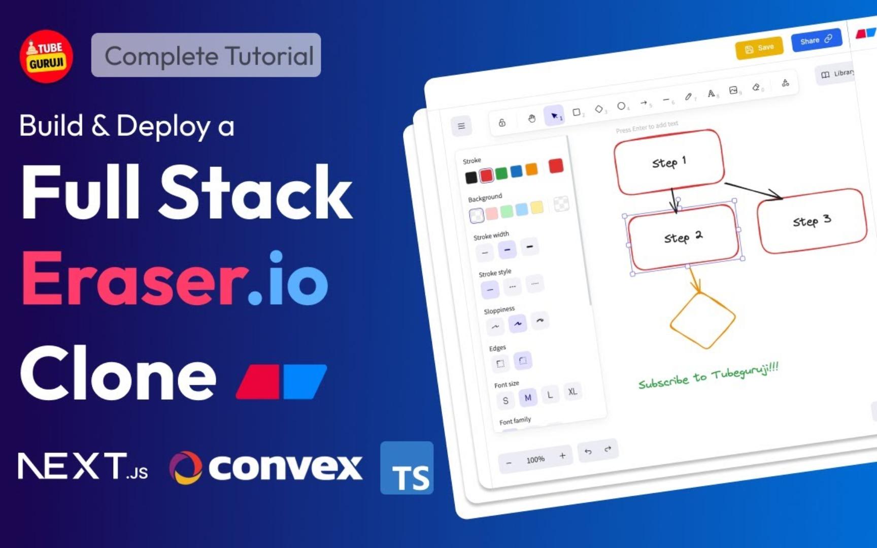 「Clone」Eraser.io 应用克隆 | NextJS, Convex, Typescript, Tailwind CSS哔哩哔哩bilibili