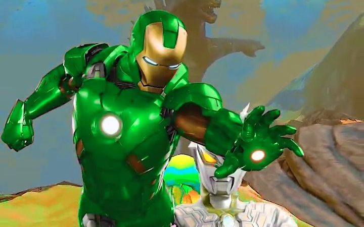 海底大猎杀之绿色钢铁侠.