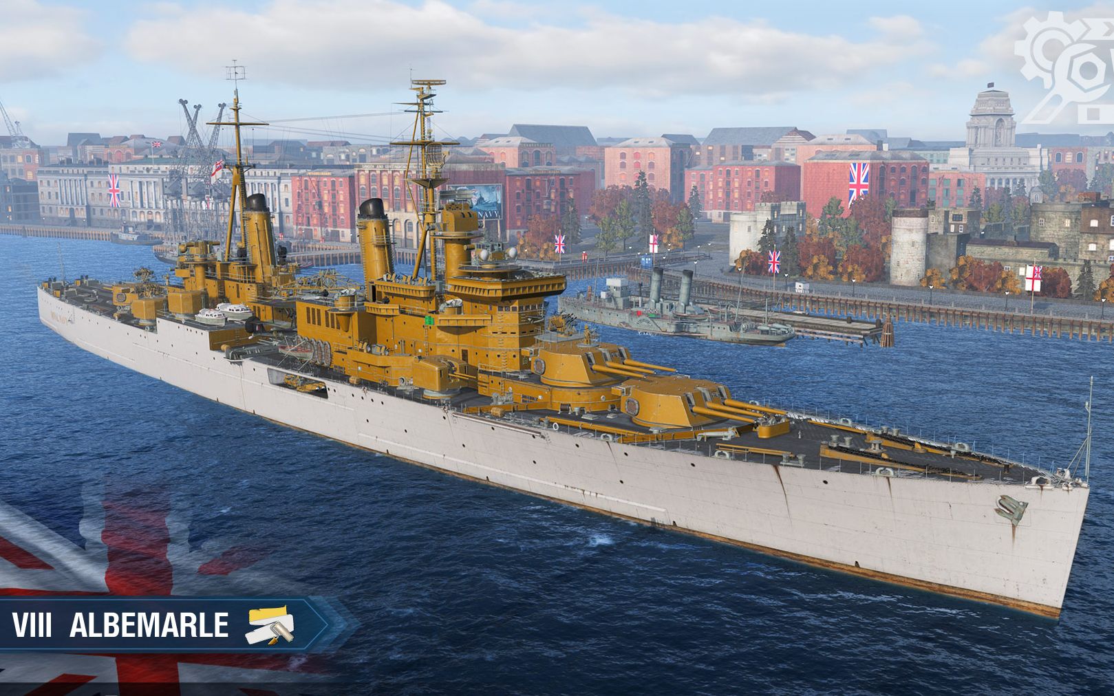 [战舰世界]albemarle(阿尔伯马尔)8级 英系 重巡洋舰 日常实况