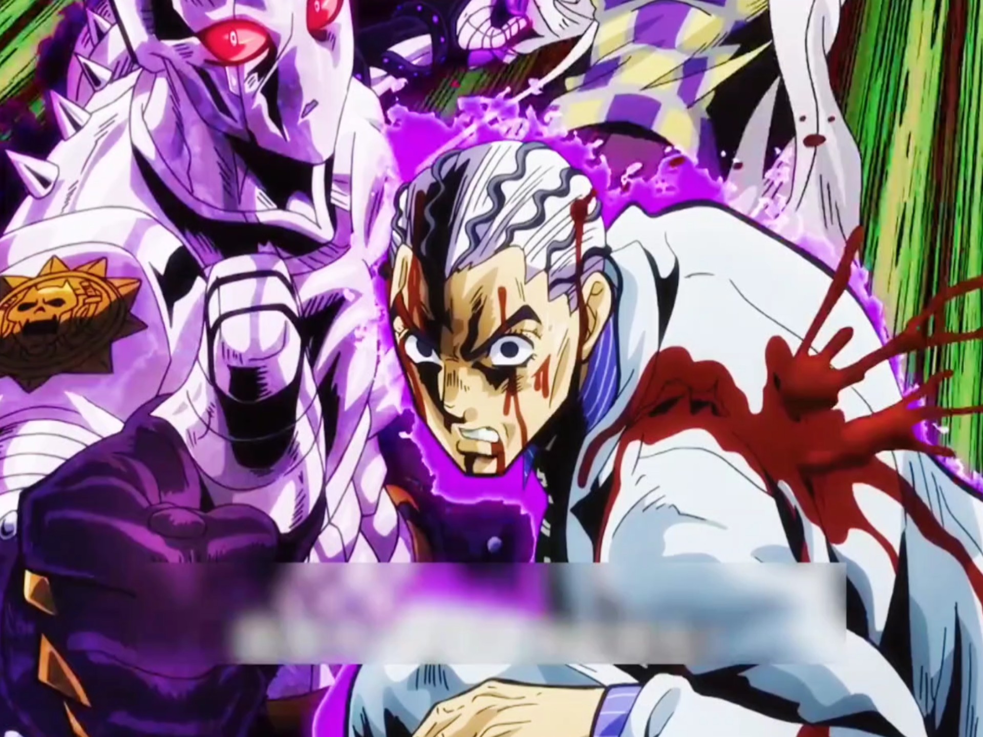 吉良吉影成功发动了败者食尘,终于把承太郎等人全部杀死!