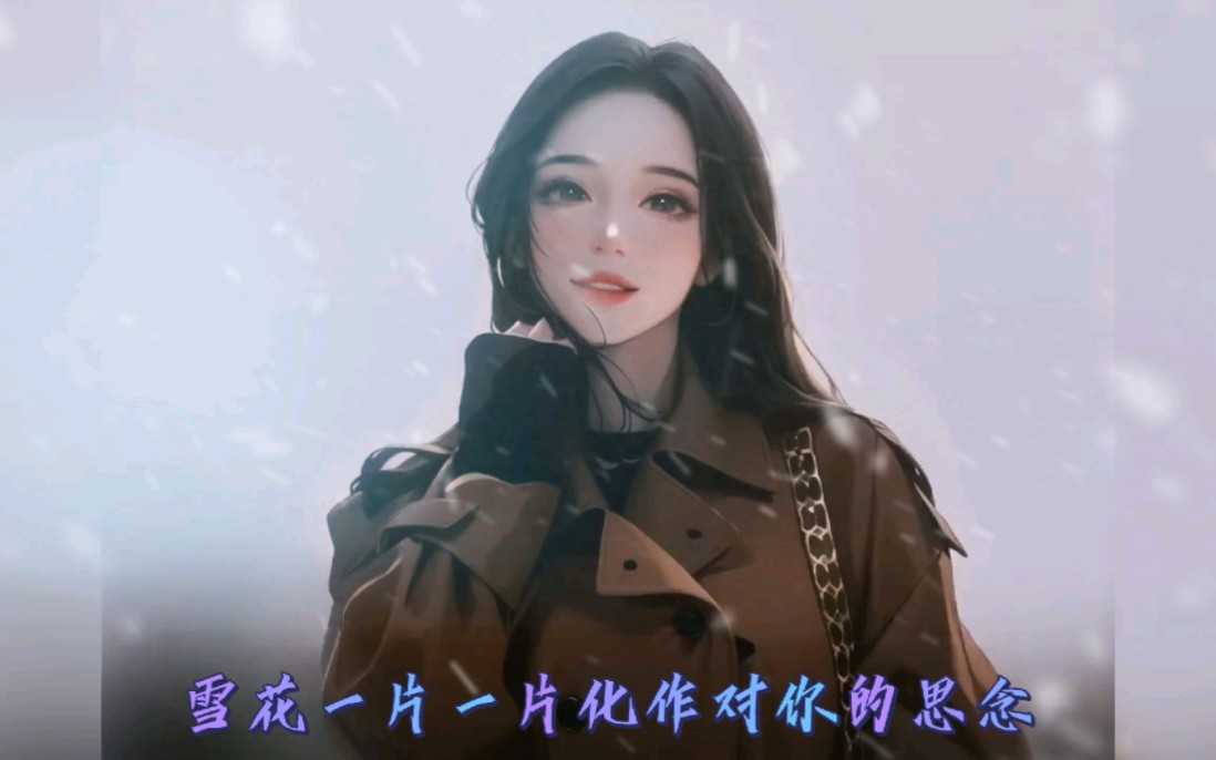 [图]我要的不是雪，雪花知我意，相思铺满天！