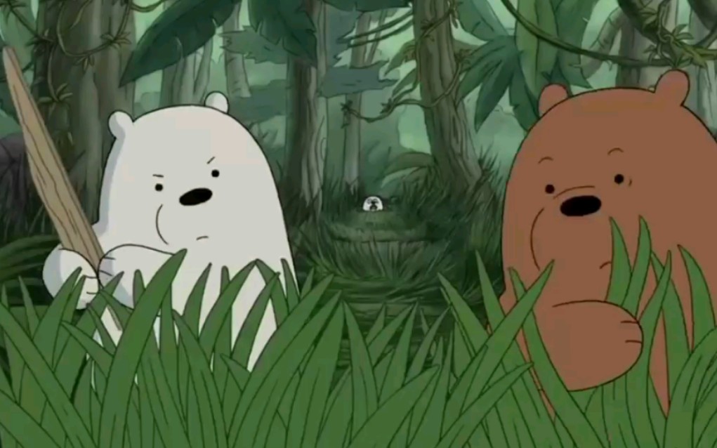 【咱们裸熊】三只熊流落荒岛#10_哔哩哔哩_bilibili