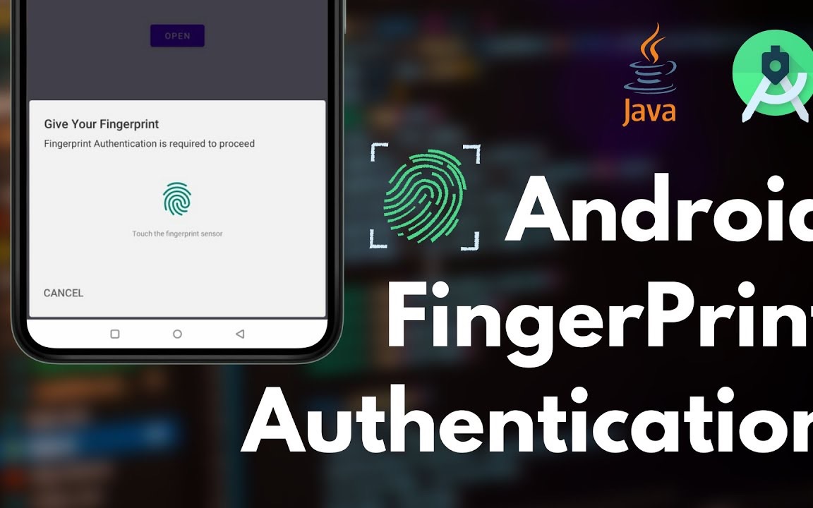 实现指纹验证Android studio哔哩哔哩bilibili
