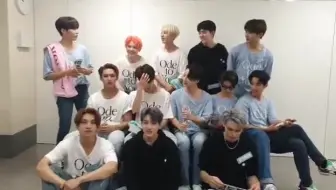 【SEVENTEEN】191009直播更新队八 97line小分队硕八 圆八 218 忙内笑声 圆又圆拍手笑 阳光boy俊 安静举着❤的刷 日语问候的小十七来啦