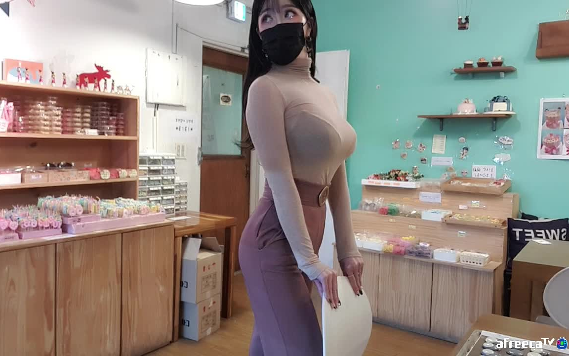 afreecatv韩国美女主播冬天winter直播20210110