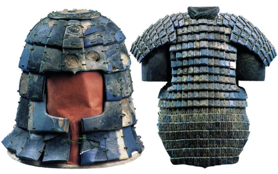 大秦秦国兵马俑石甲胄作用推测.