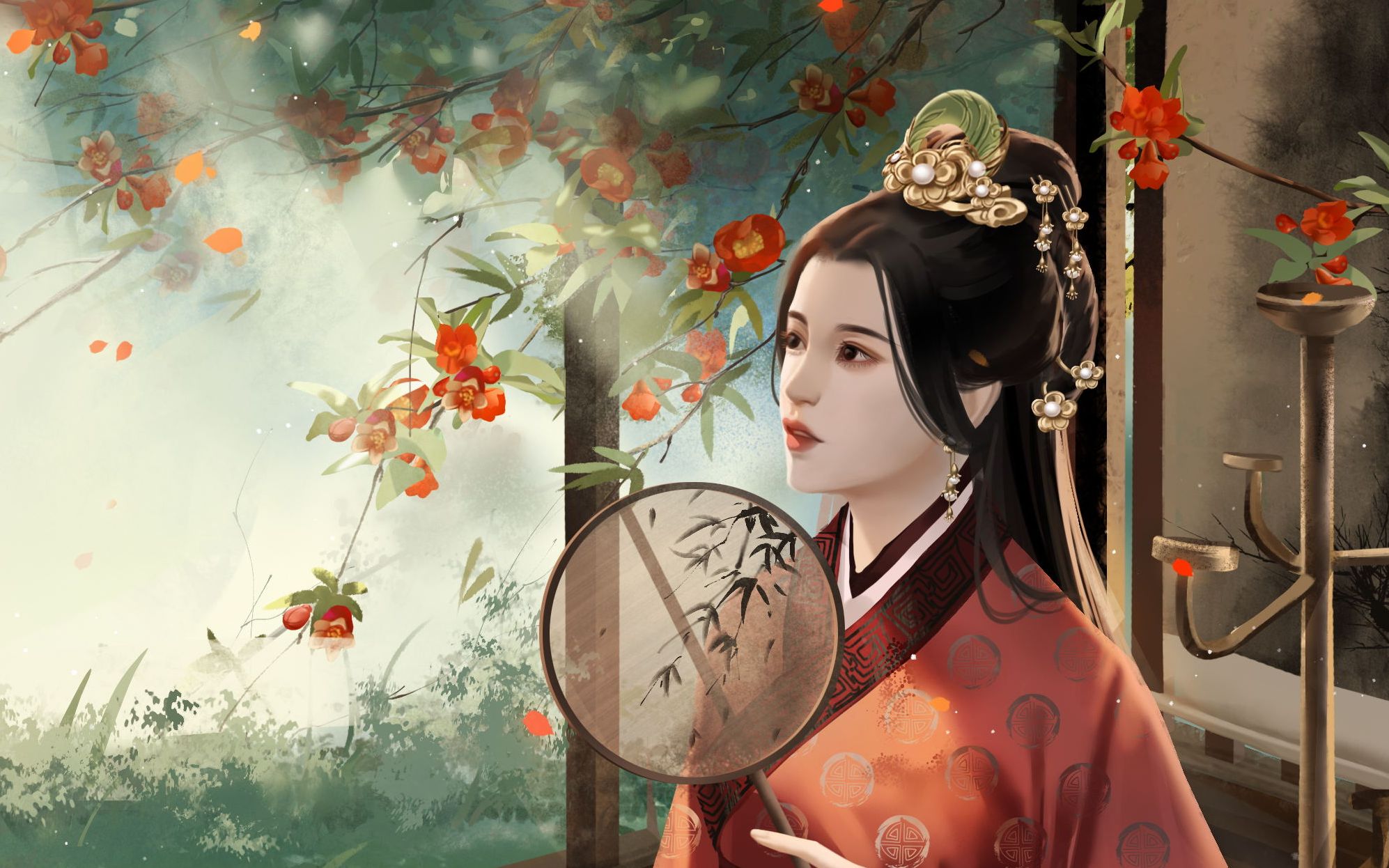 石榴花神潘夫人