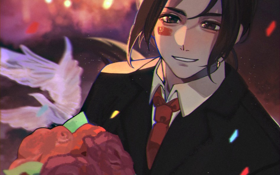 【板绘/王耀】进行一个国庆的快乐!