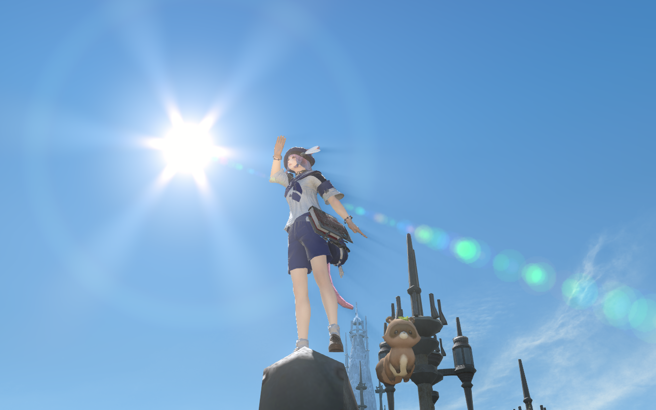 【ff14】猫娘豆芽沉浸式海都半日游