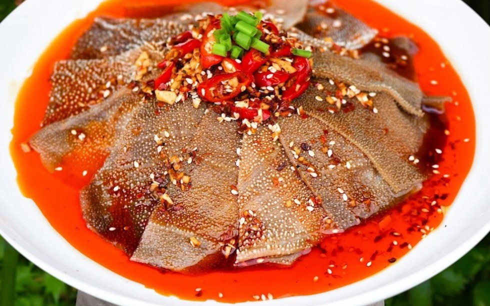 户外功夫红油毛肚