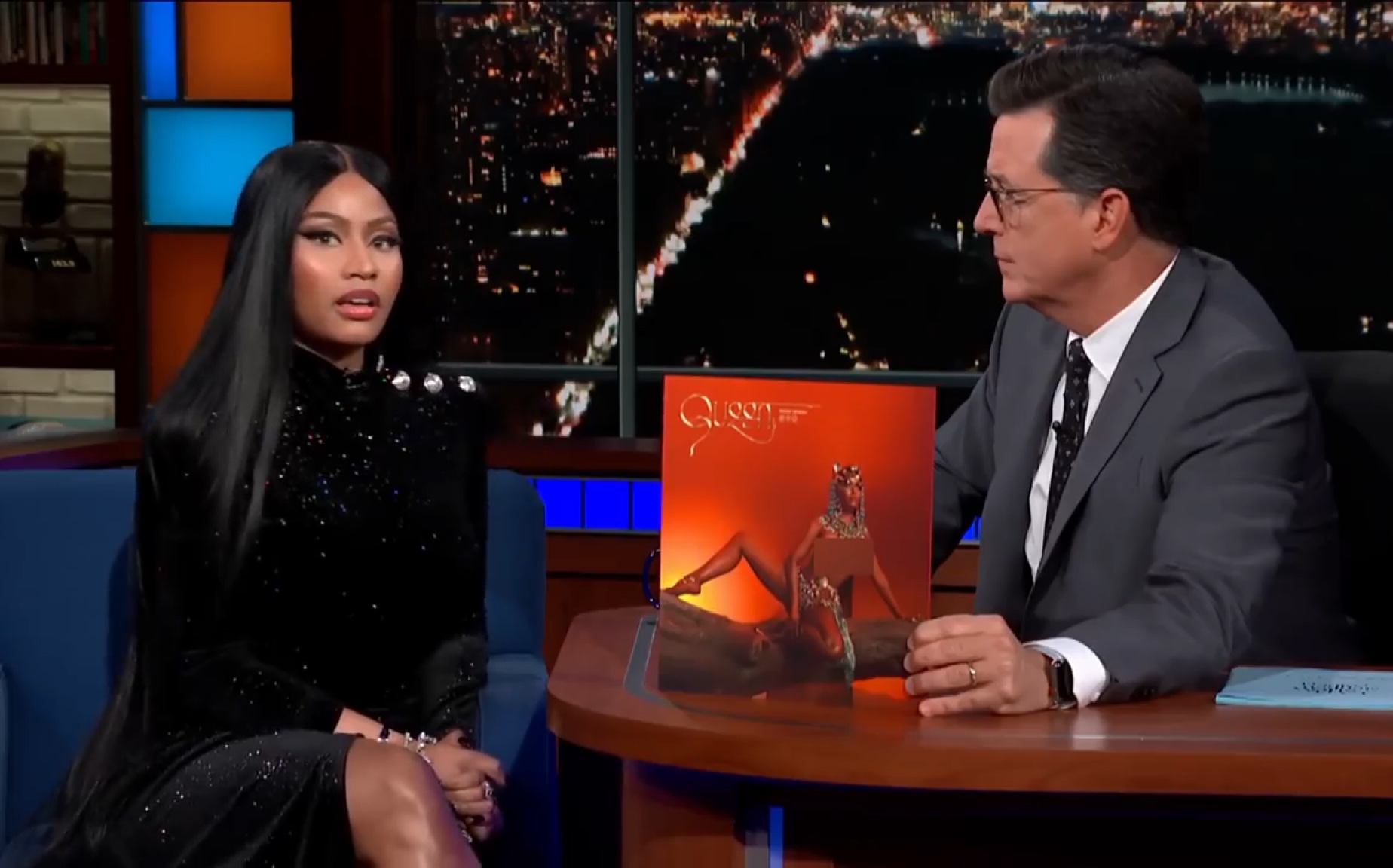 nicki minaj 最新脱口秀采访～我鸡最cute新专辑宣传