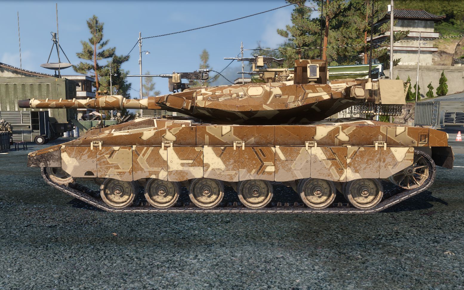 【装甲战争】八级主战全球系列 梅卡瓦3 精彩的肉搏混剪_哔哩哔哩 (゜