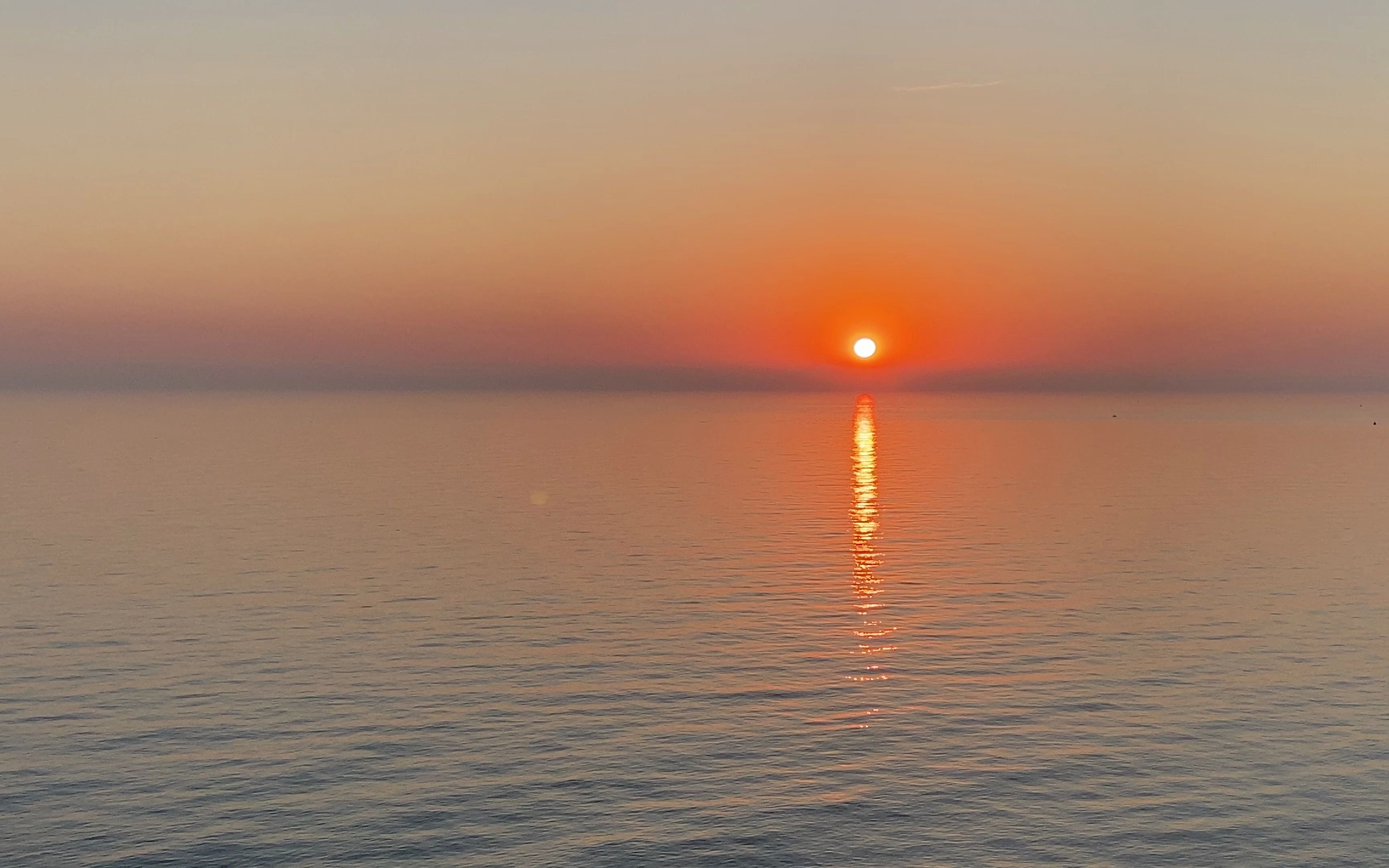 空镜头视频素材 大海海洋夕阳红日落日 素材分享