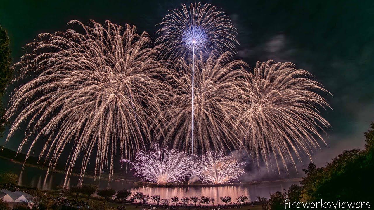 2024芦原市制20周年北潟湖畔花火大会 北陆地新干线芦原温泉站开业纪念 4K哔哩哔哩bilibili