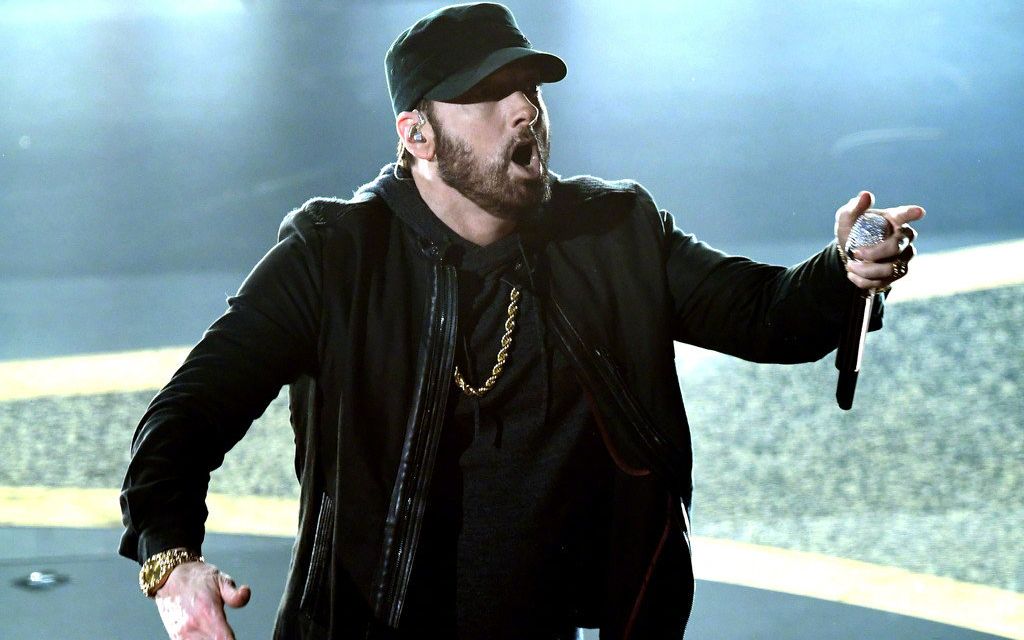 姆爷eminem终于在奥斯卡表演了《lose yourself》!