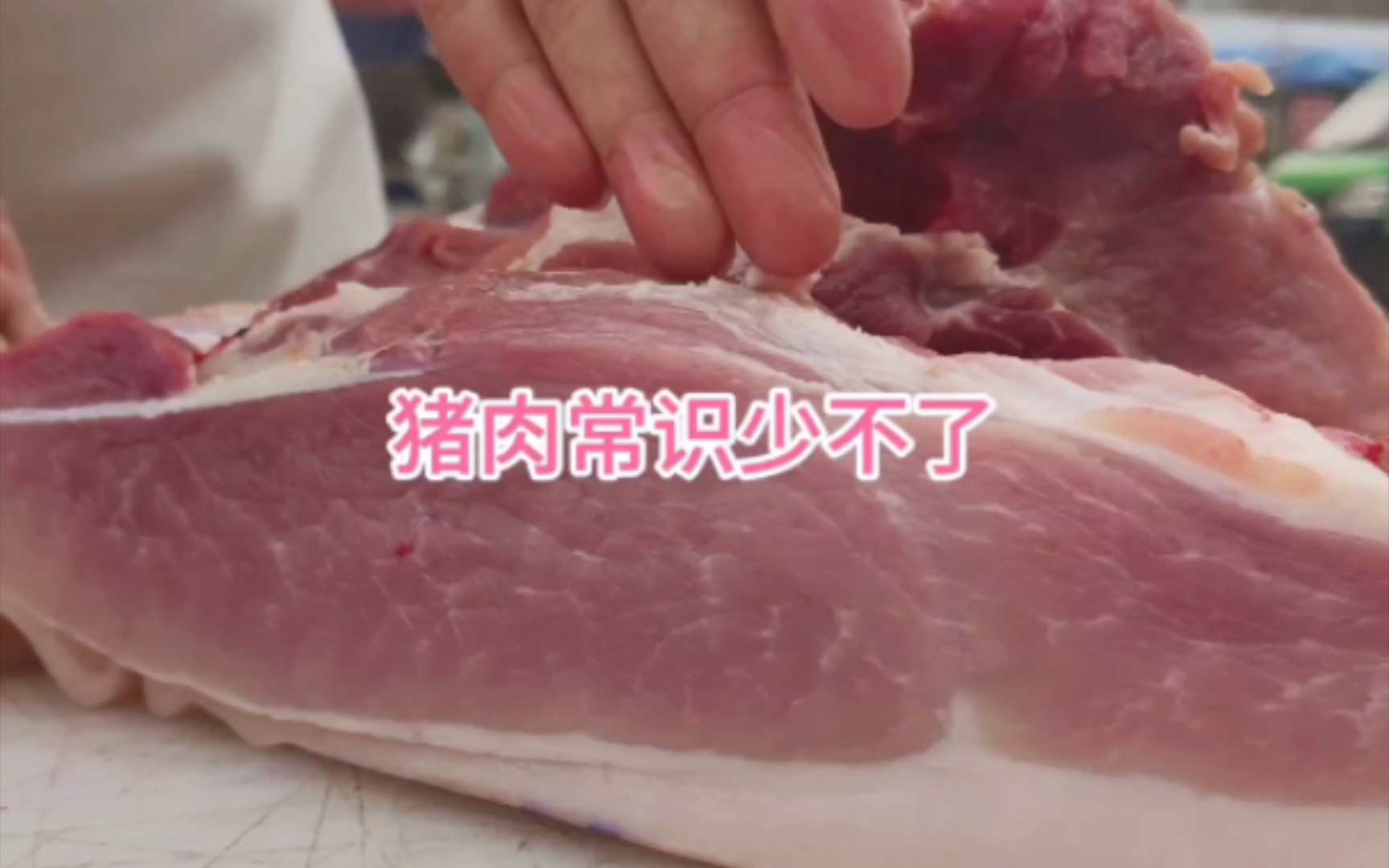 教你简单认识一下猪肉