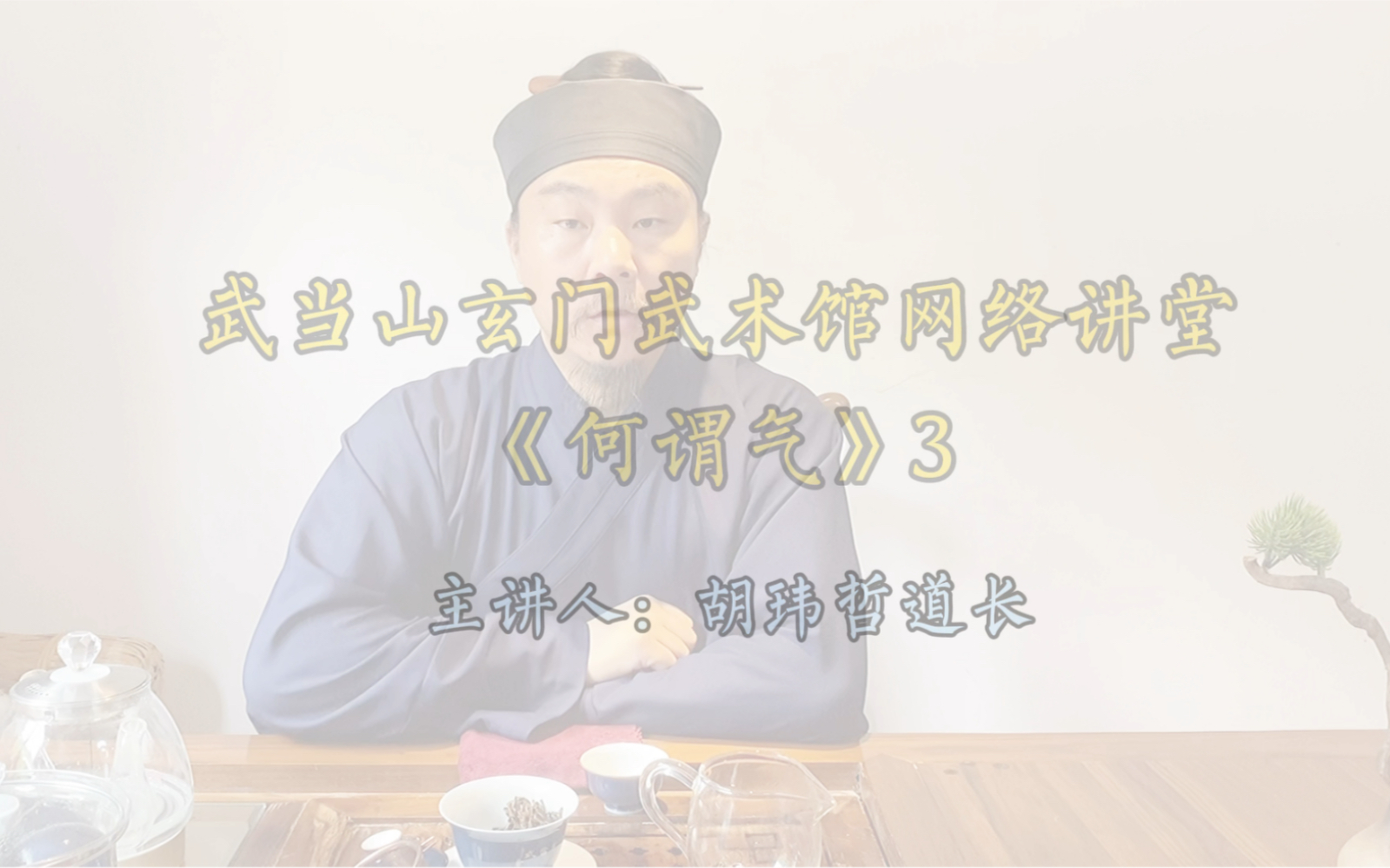 胡玮哲道长讲述《何谓气》第三集哔哩哔哩bilibili