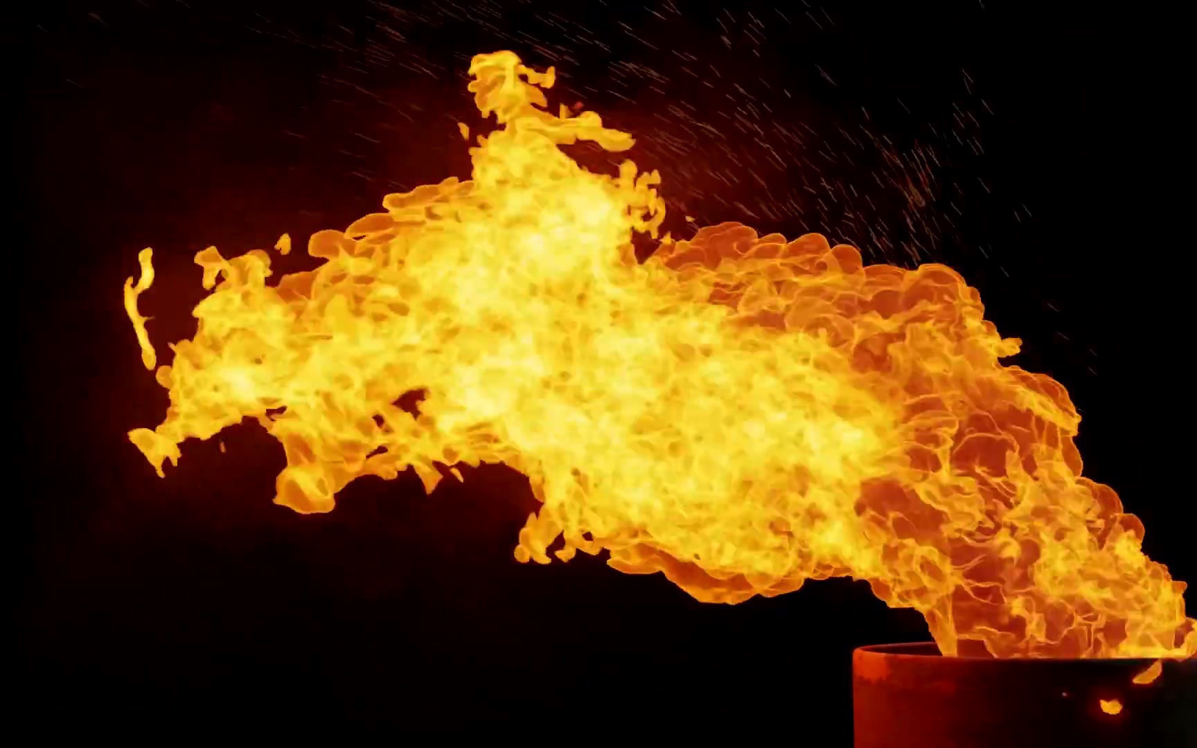 制作真实的火焰效果 in blender(中字)