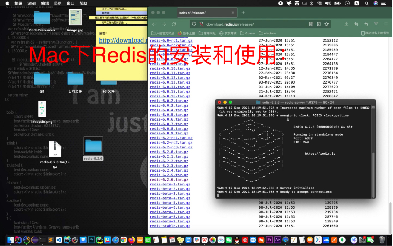 Mac下Redis的安装和使用