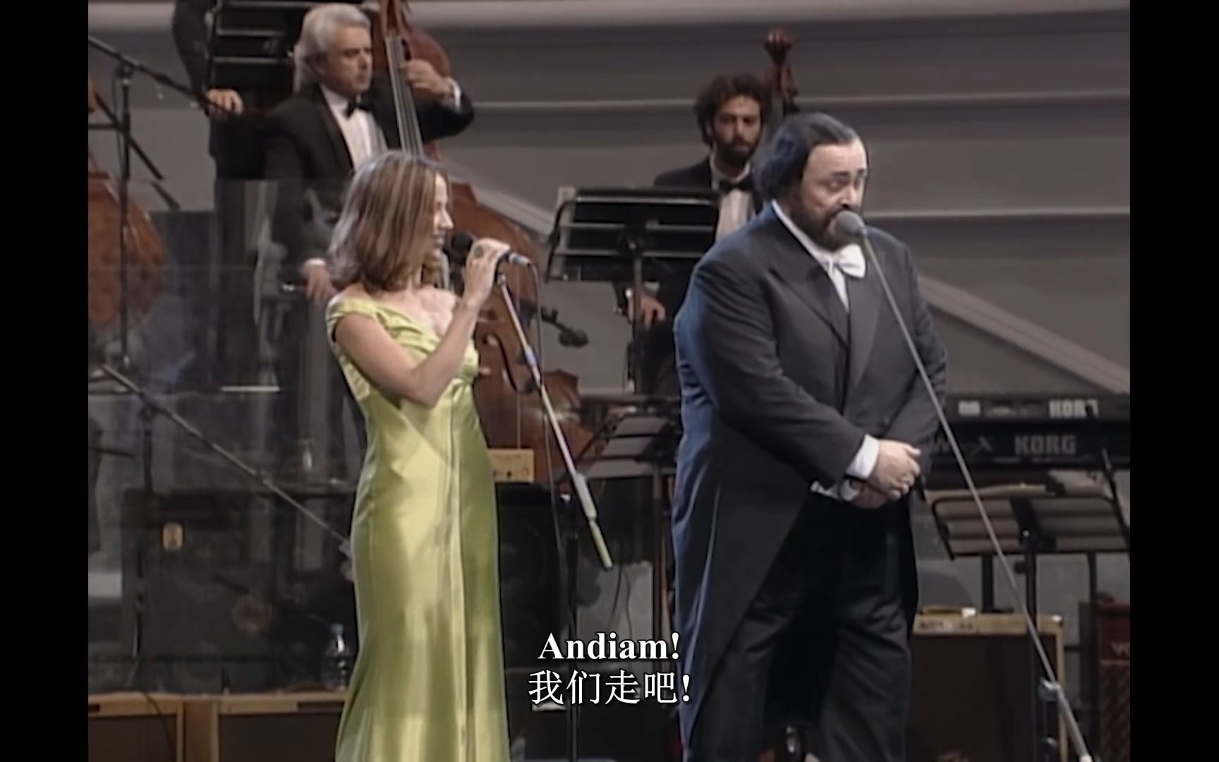 [图]Luciano Pavarotti & Sheryl Crow - Là ci darem la mano 中意字幕