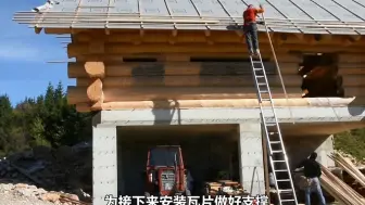 Download Video: 荒野建造：小哥为了体验向往生活，花费两年半时间搭建精致木屋！