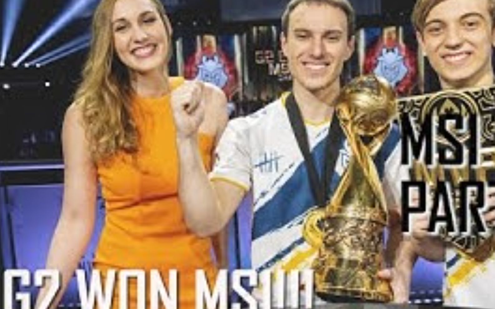 【生肉】[Sjokz] G2 ARE MSI CHAMPIONS!!!!! | MSI vlog part II  UGLY CRYING INCLUDED哔哩哔哩bilibili