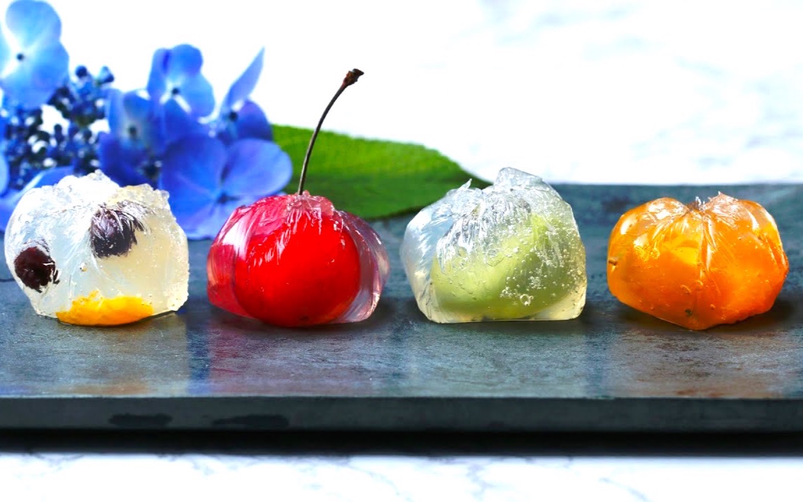 冰冰凉水果锦玉和果子