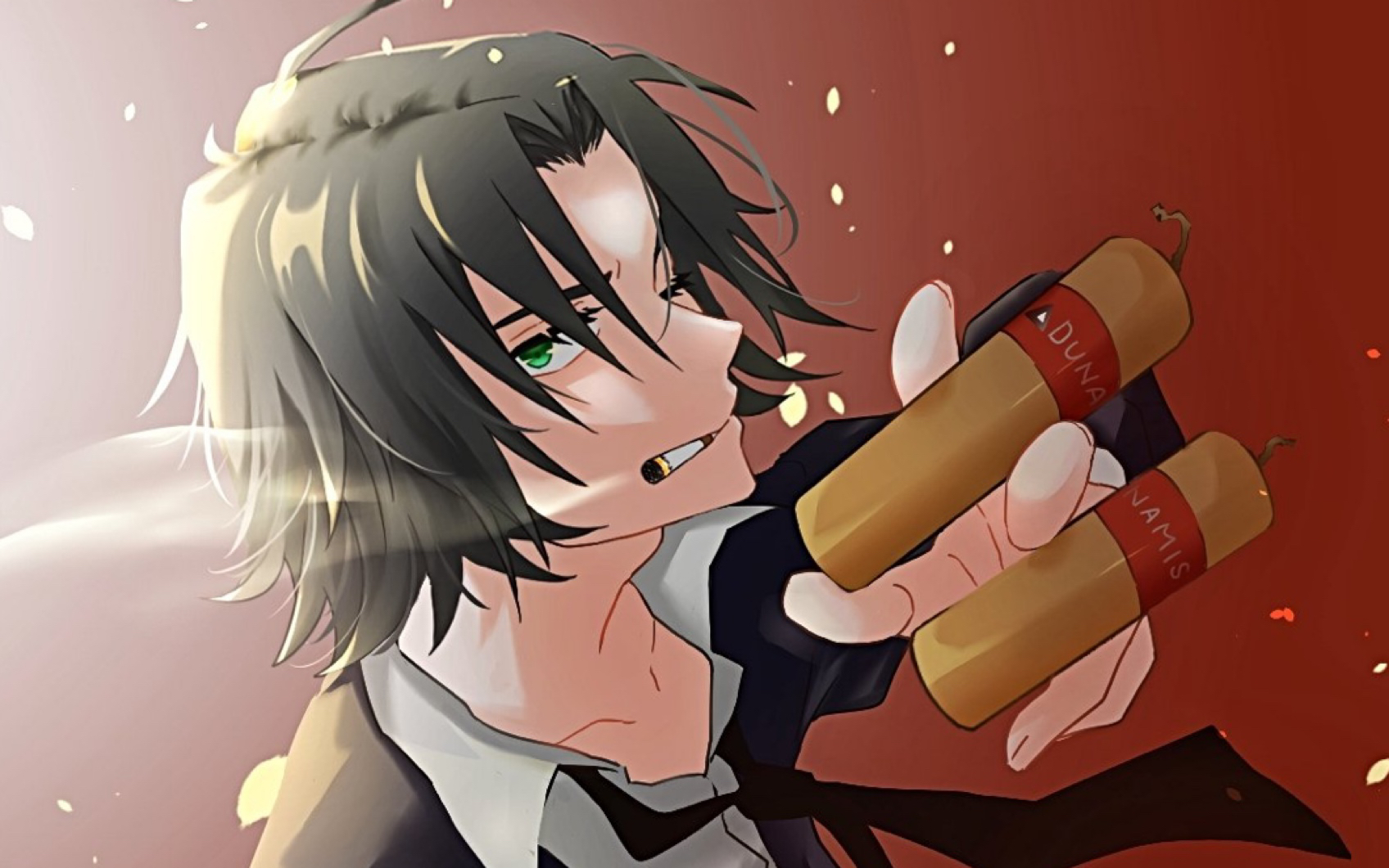 属于狱寺隼人那惊涛骇浪般的战火!_哔哩哔哩_bilibili