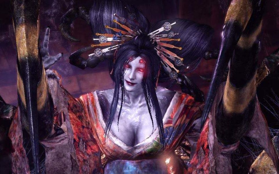 《仁王》一周目 女郎蜘蛛_哔哩哔哩_bilibili