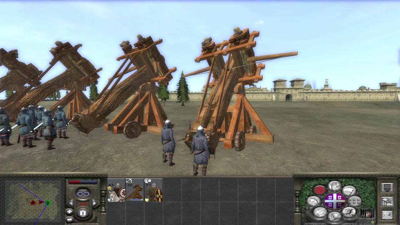 中2不死大冲突8721071攻城弩炮演示