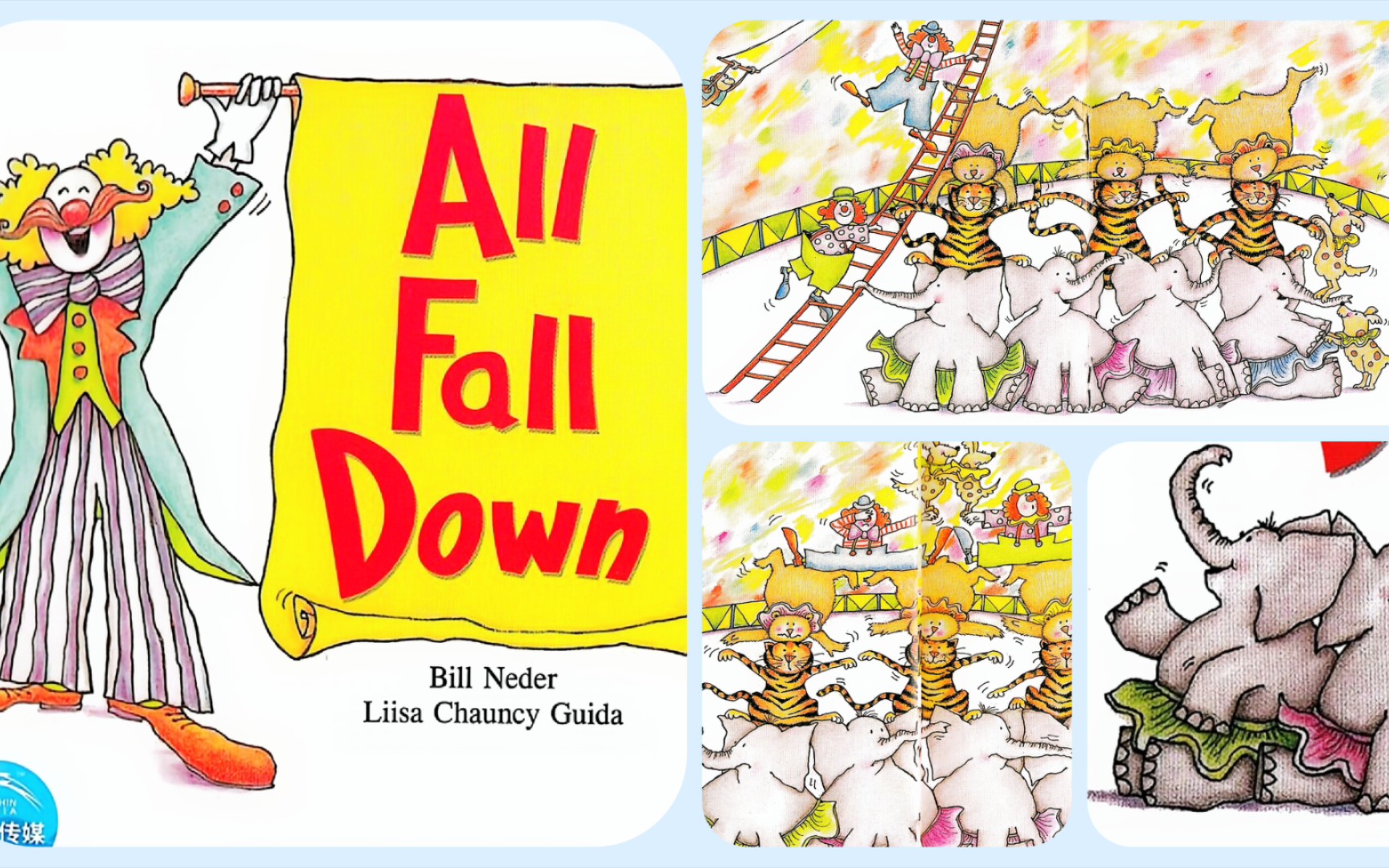 [图]All Fall Down《全都掉下来了》英文绘本阅读