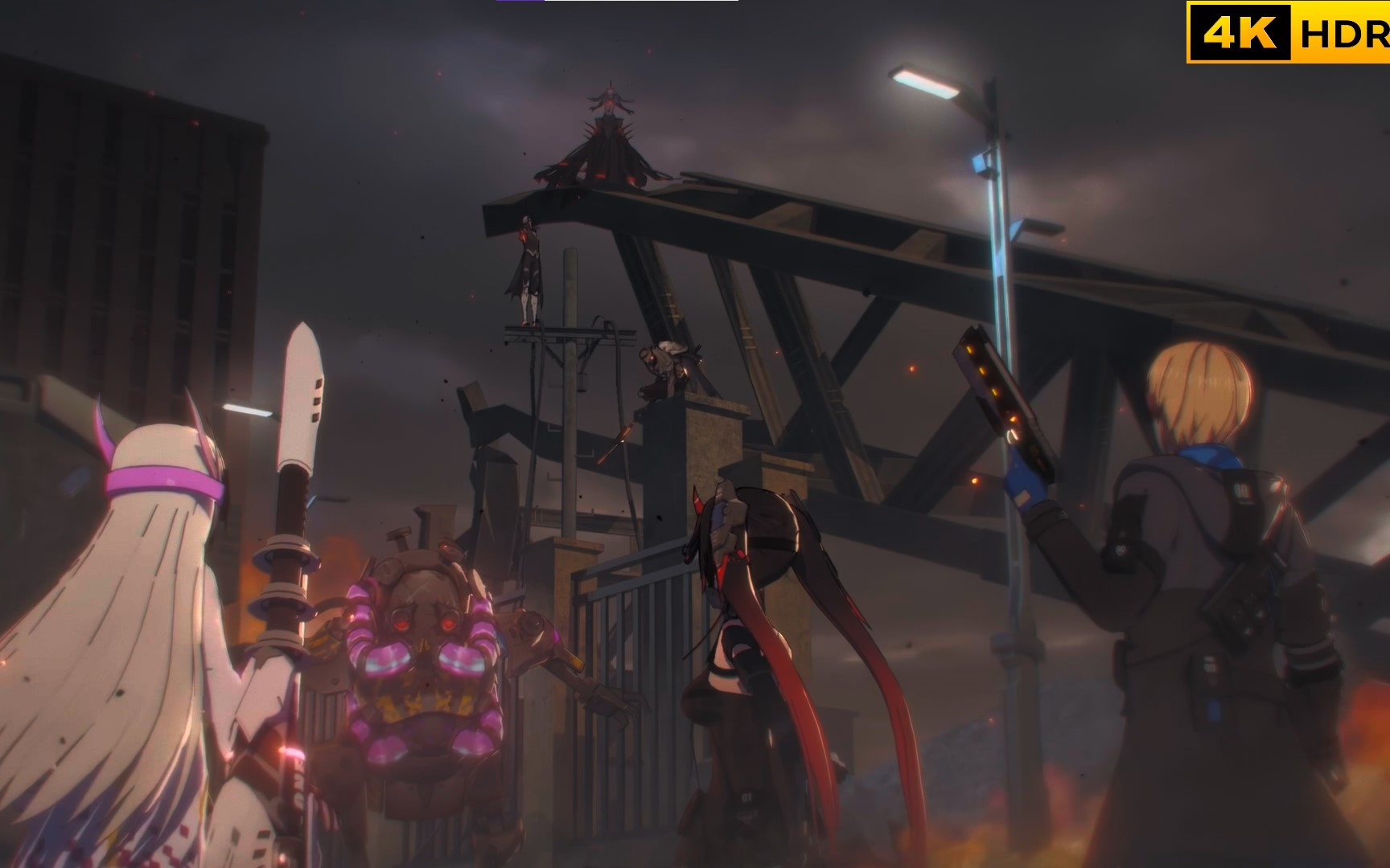 『补帧』 4k hdr【战双帕弥什】国际服 英文cg | 下一场战斗(next