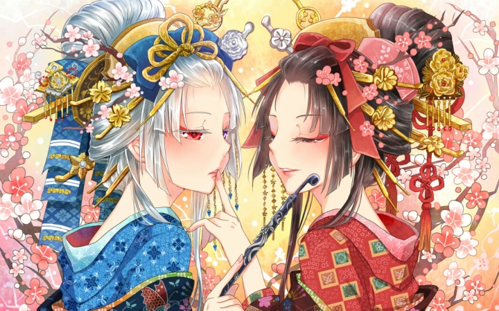 【和风集《金平糖彼女》】大正蒹葭尚犹在,何缘遥溯平安京?