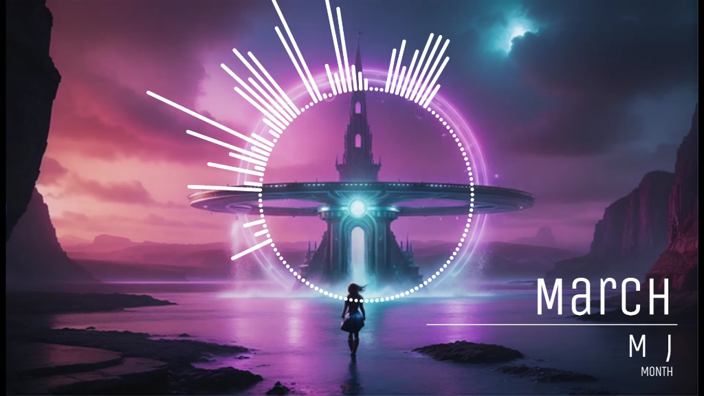 原创音乐march可视化
