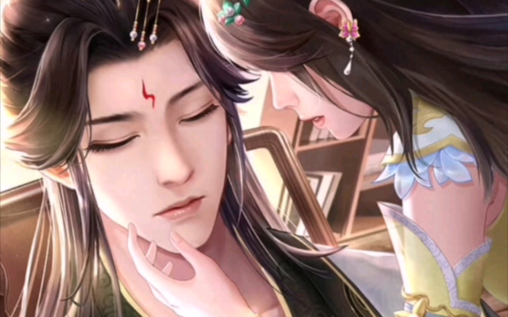 (补档)遇见尊上-弦尘卡牌《柔和睡颜》_哔哩哔哩_bilibili