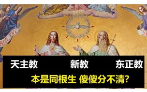 Download Video: 【细数西方文化与基督宗教的关系】天主教 东正教 新教傻傻分不清？基督三教最全科普